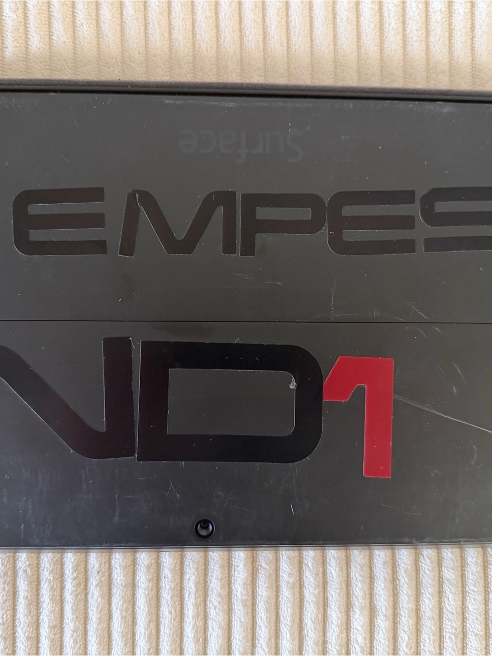 ND1 Laptop - Black with Red Accent